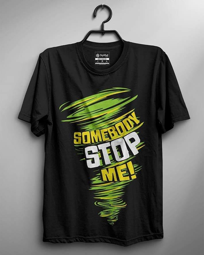 Buy Somebody Stop Me (The Mask Inspired) TShirts Online Sasta.PK