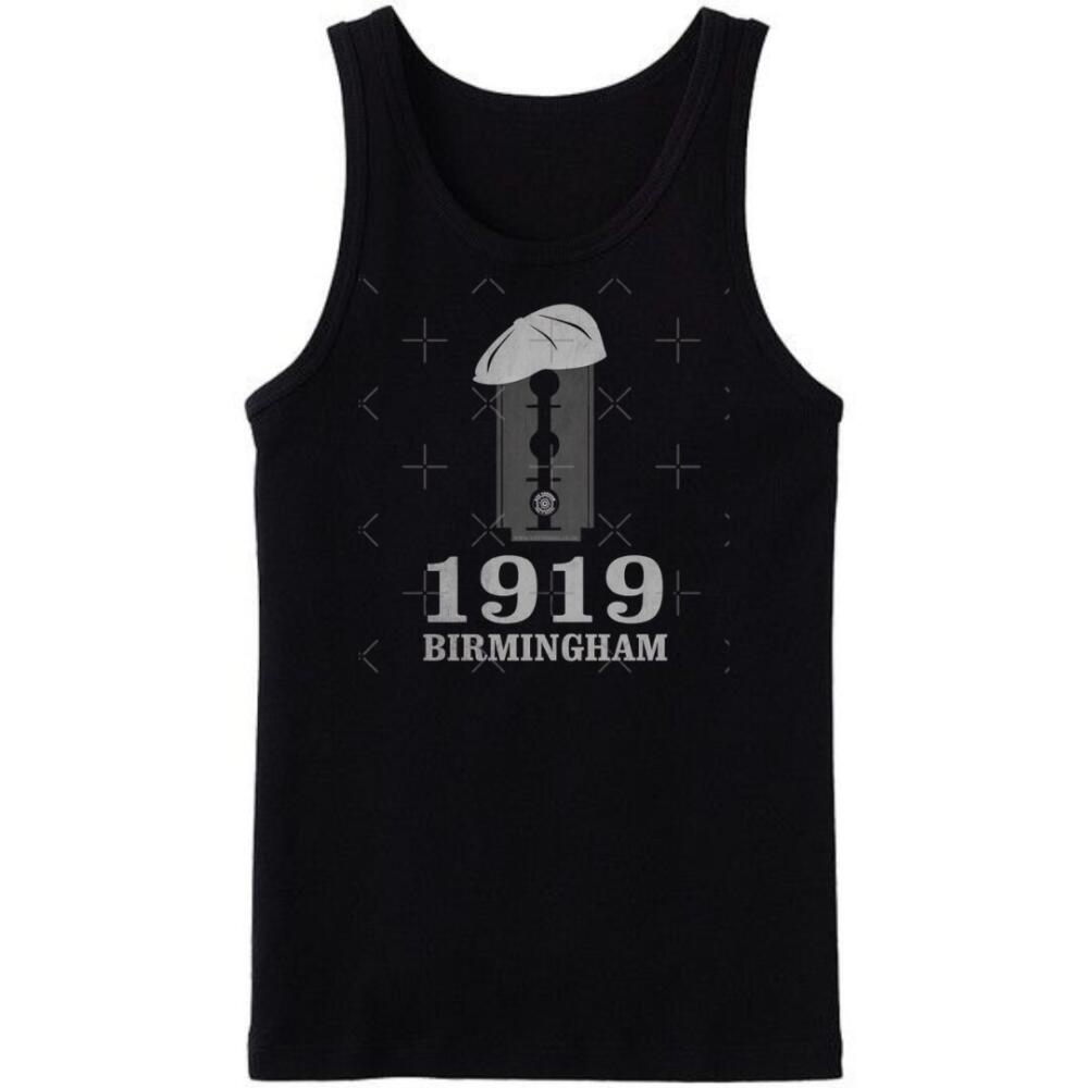T-shirt Peaky Blinders Officiel - Logo Soundtrack 1919, Coton, Coupe Unisexe (noir) - 10