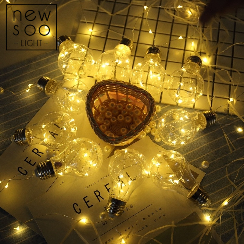 LED Fairy Lights Bulb String (Approx. 4.5 Meters) 1
