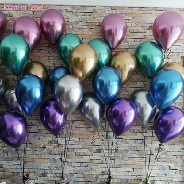 300x LARGE METALLIC PARTY BALLOONS Pearl Wedding//Birthday//Function//Decoration