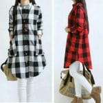 Checkered Kurtis
