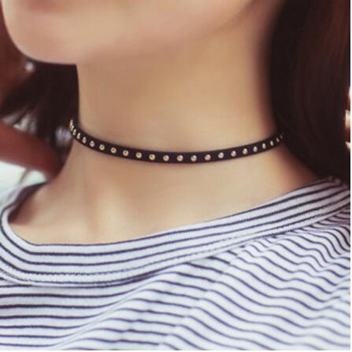 Riveted Choker Necklace
