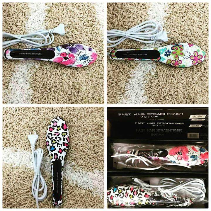 Professional Electric Hair Straightening Brush