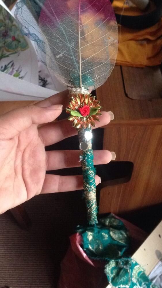 Nikah Pen Made with Kalabattu & Artificial Leaf