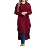 Middle Eastern (Arab Style) Hollow Out Robe Overcoat Abaya