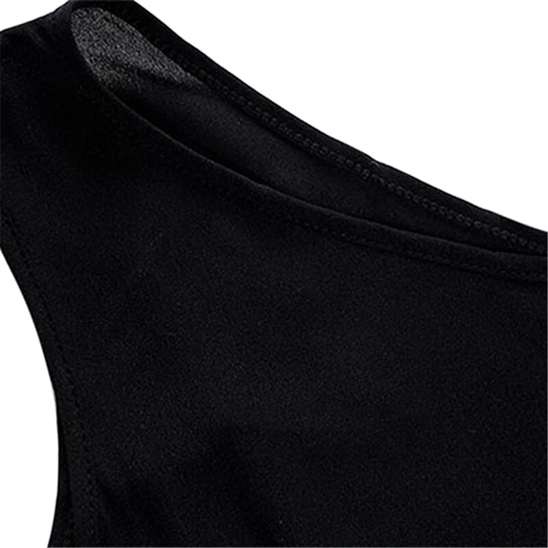 Women's One-Shoulder Off Overall Jumpsuit with Bell Bottoms - Sasta.PK