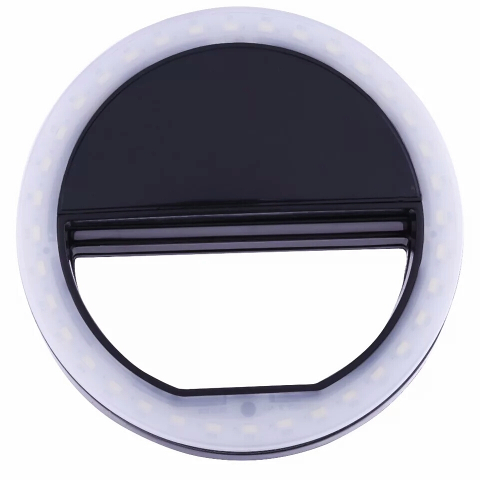 Selfie Flashlight Ring Clip