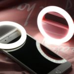 Selfie Flashlight Ring Clip