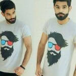 3D Glasses & Beard T-Shirts