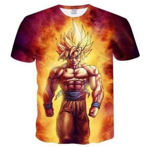 Digital Print Goku T-Shirts