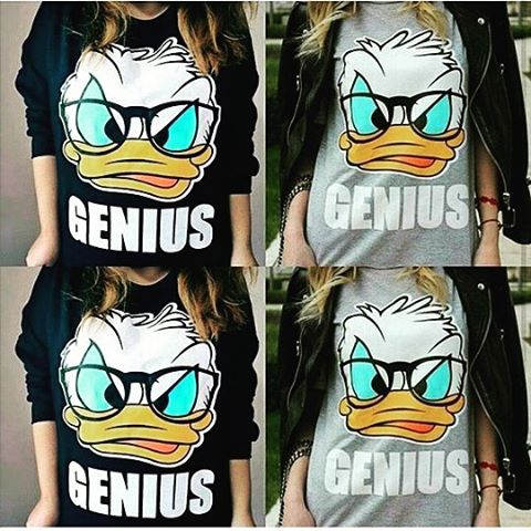Genius Donald Duck T-Shirts