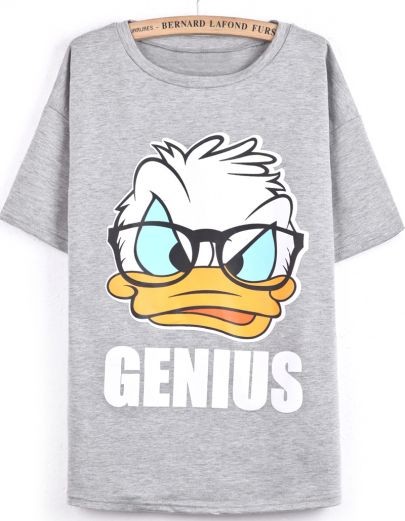 Genius Donald Duck T-Shirts