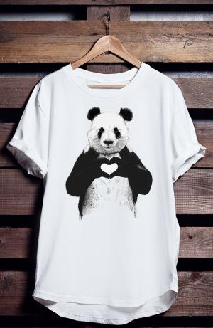 Heart Love Panda T-Shirts