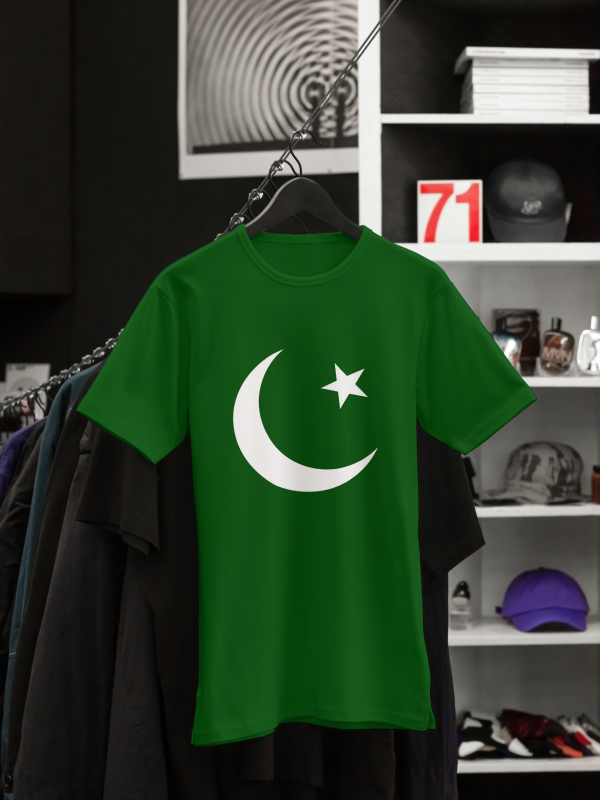 Pakistan Flag Star & Moon T-Shirts