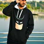 Batman Face Print Hoodies