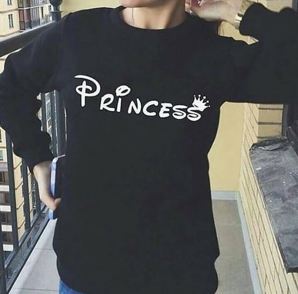 Disney Crowned Princess Sweatshirts