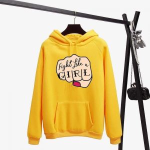 Fight Like a Girl Hoodies