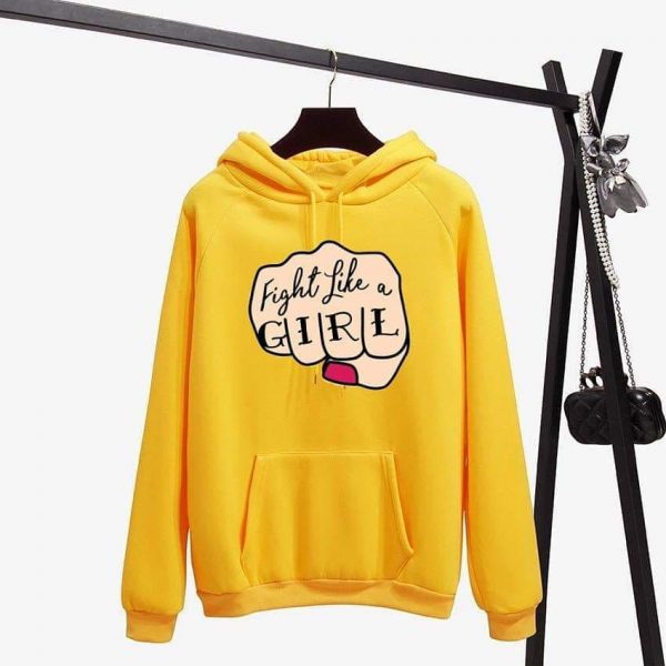 Fight Like a Girl Hoodies
