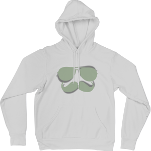 Glasses and Mustache Hoodies
