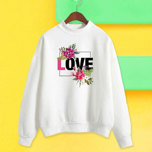 Love Wrapped in Floral Square Sweatshirts Love Wrapped in Floral Square Sweatshirts