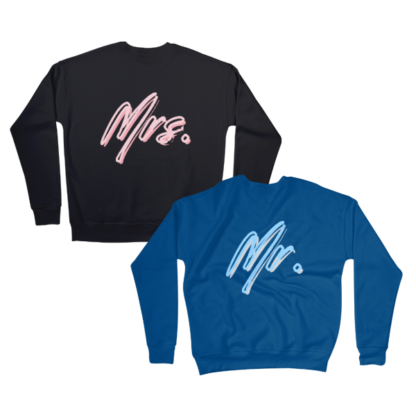 Mr & Mrs. Couple Sweatshirts