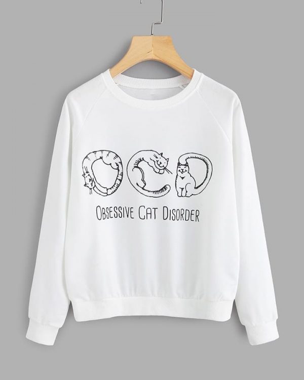 OCD Obsessive Cat Disorder Sweatshirts