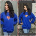 Super Woman Sign Sweatshirts