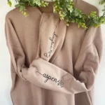 Sweatshirts with Name on Sleeves