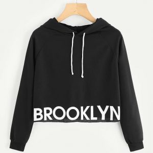 Brooklyn Crop Top Hoodies