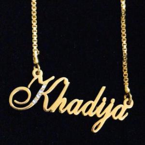 Personalized (Customized) Name Pendant Necklaces