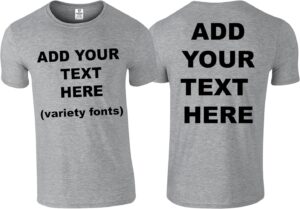 Print Your Own Text Here