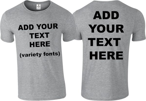 Print Your Own Text Here