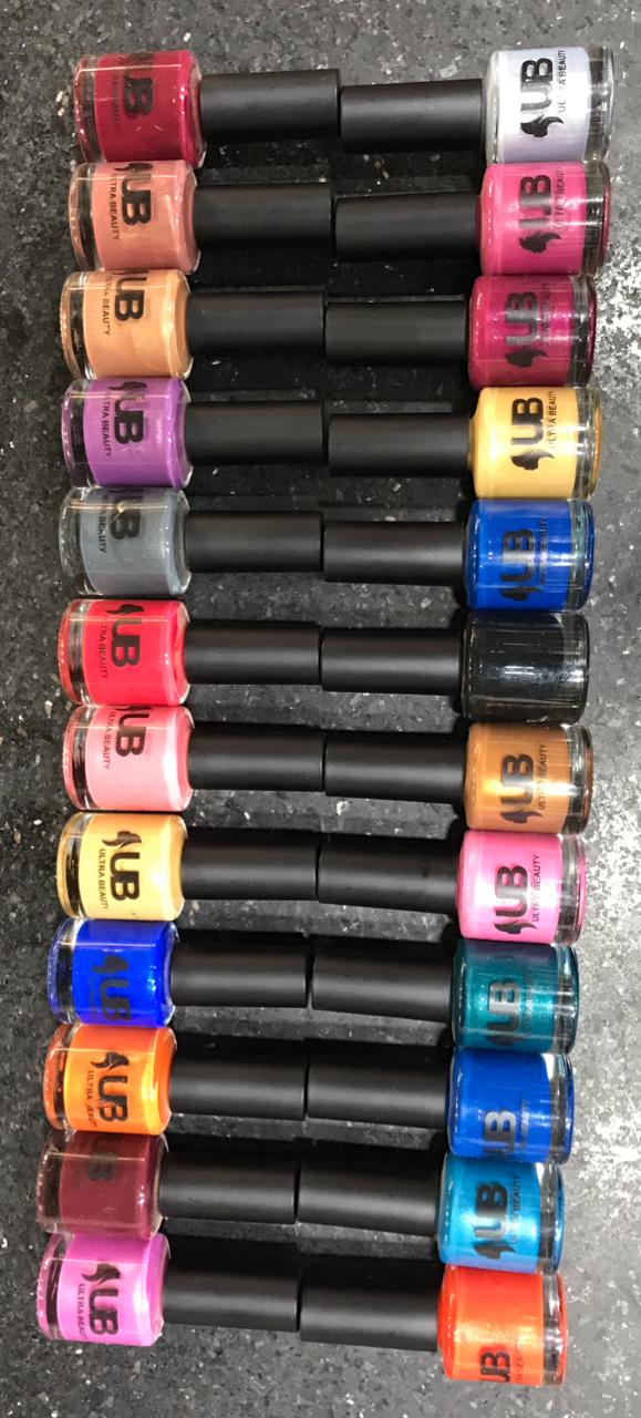 Ultra Beauty Peel-off Nail Polish (Pack of 24)