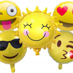 Emoji Foil Balloons (Pack of Five)