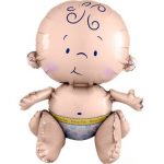 A New Little Princess - Baby Girl & Boy Celebration Balloons (Pack of 5)