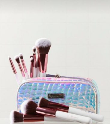 BH Cosmetic Brush Set (Pack of 12) with Zipper Pouch