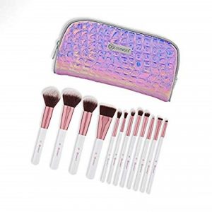 BH Cosmetic Brush Set (Pack of 12) with Zipper Pouch