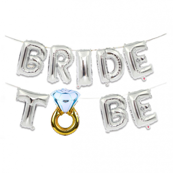 Bride to be (Ring) Foil Balloons