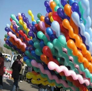 Long Curvy Balloons