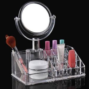 Makeup Mirror with Adjustable Mirror
