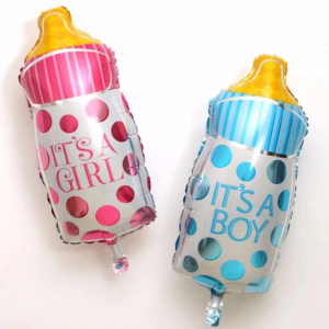 New Born Baby Boy & Girl Celebration Foil Balloons