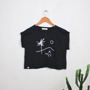 Peace be The Journey Cropped T-Shirts