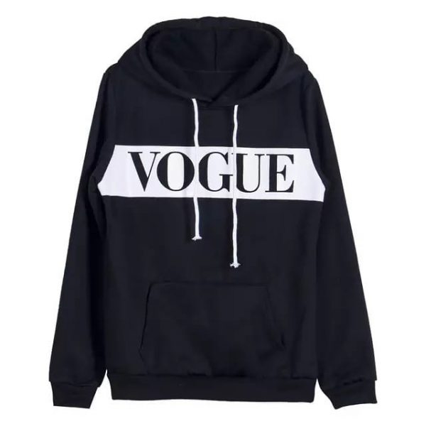 Barred Vogue Hoodies