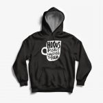 Hocus Pocus I need Coffee to Focus Hoodies
