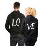 LO-VE Couple Hoodies