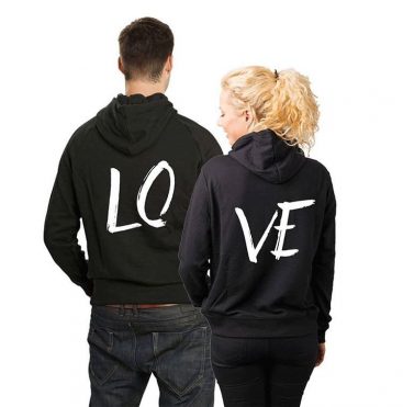 LO-VE Couple Hoodies