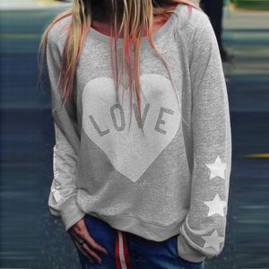 Love Stars and Hearts Everywhere Sweatshirts