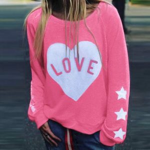 Love Stars and Hearts Everywhere Sweatshirts