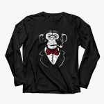 Monkey Face Print T-Shirts