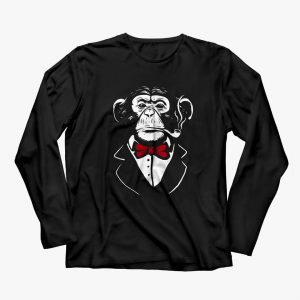 Monkey Face Print T-Shirts